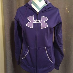 Purple Under Armor Sweatshirt
